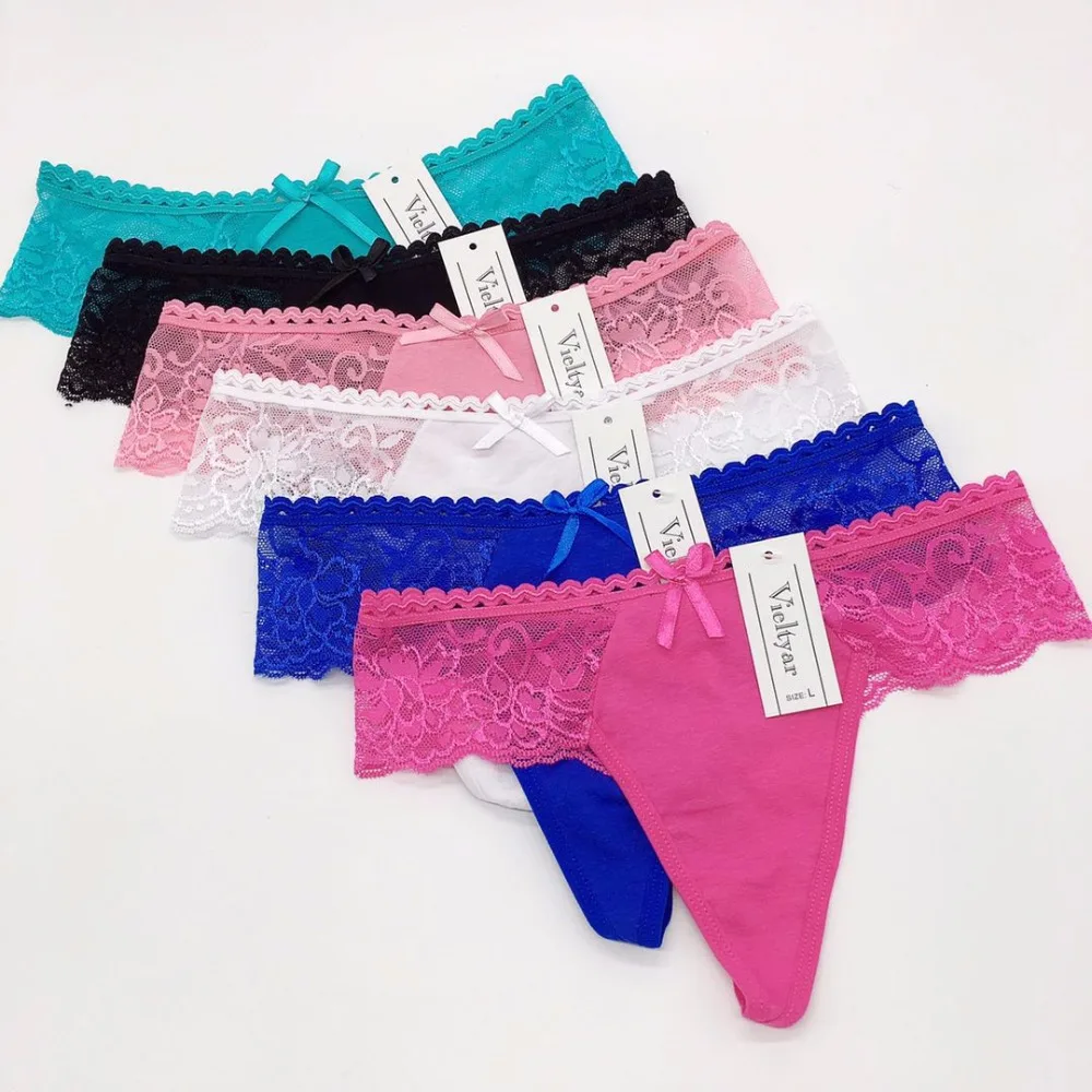 Хлопковые трусики женские стринги и g string femme сексуальное нижнее белье розового