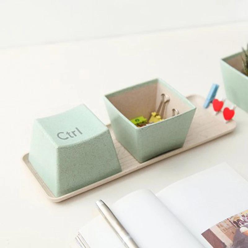 3 шт./компл. творческий простой CTRL ALT DEL клавиатуры ключ Кофе чашка контейнер для