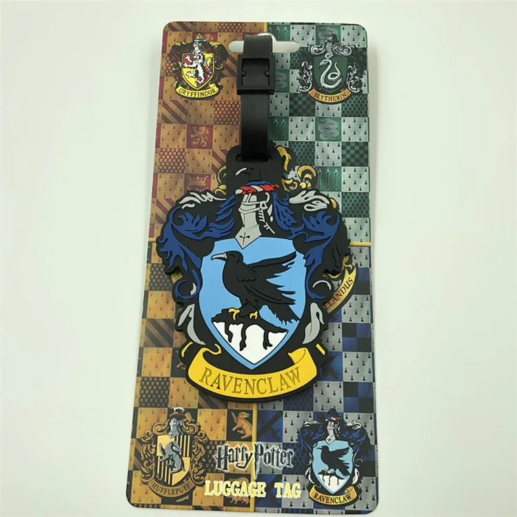 Harri Potter Platform 9 3/4 Хогвартс Гриффиндор Слизерин Ravenclaw Hufflepuff багаж идентификатор метки адрес держатель багажные ярлыки
