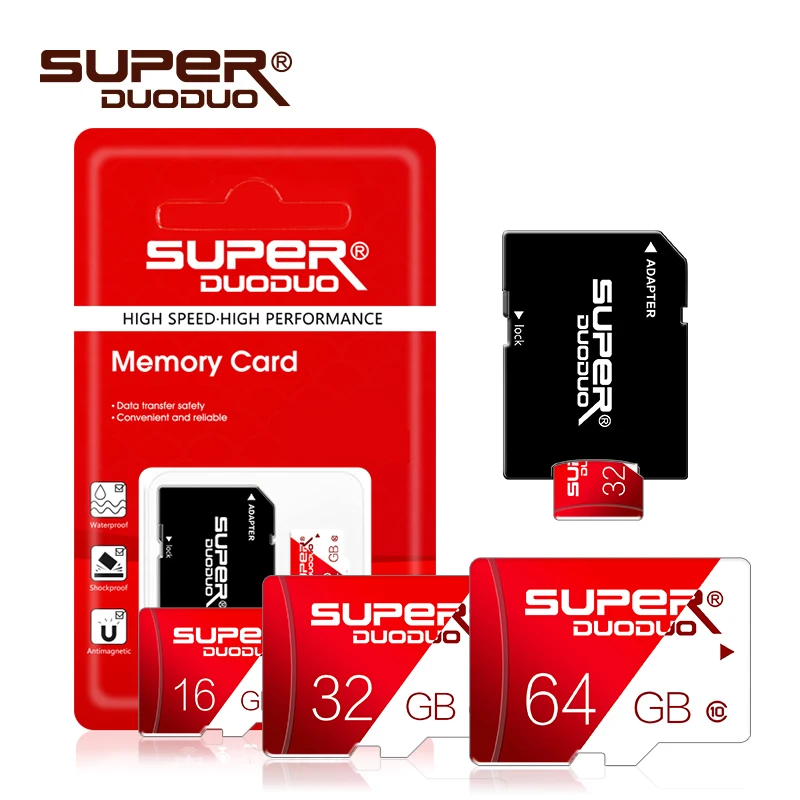 Карта памяти micro sd 128 Гб 64 ГБ 32 класс 10 TF карта 16 8 cartao de memoria|Карты памяти| |