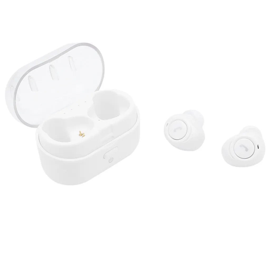 Беспроводная bluetooth гарнитура VOBERRY Mini TWS стерео наушники с микрофоном зарядный