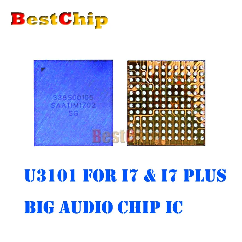 BestChip 5 шт./лот U3101 для iphone 7 7 плюс большой главный аудио кодек IC чип CS42L71