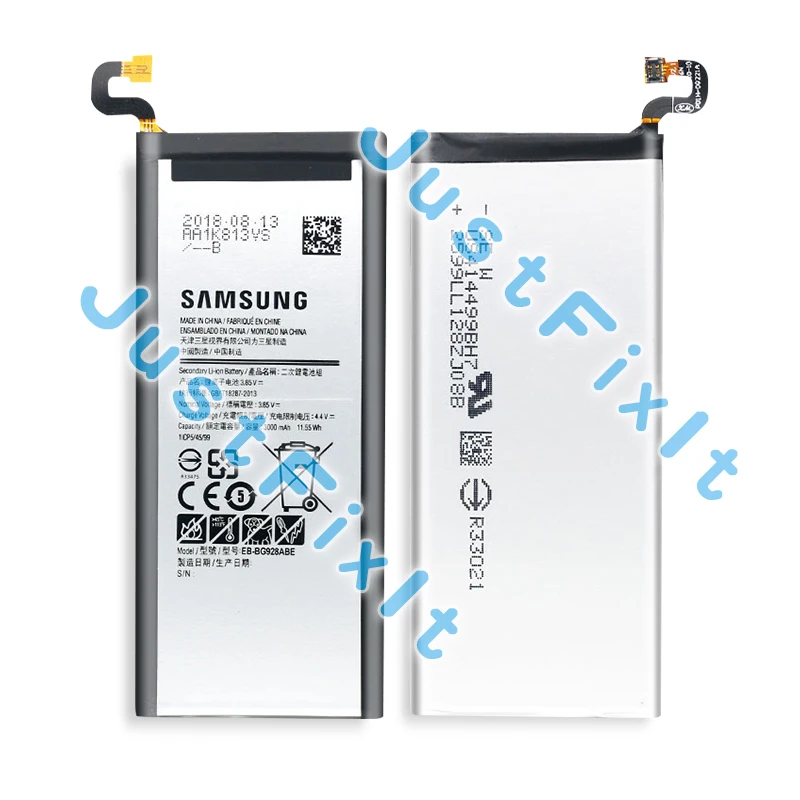 EB BG928ABE оригинальный Батарея для samsung Galaxy S6 Edge Plus G928 G928F G928G G928T G928A G928I G928S 3000 мА