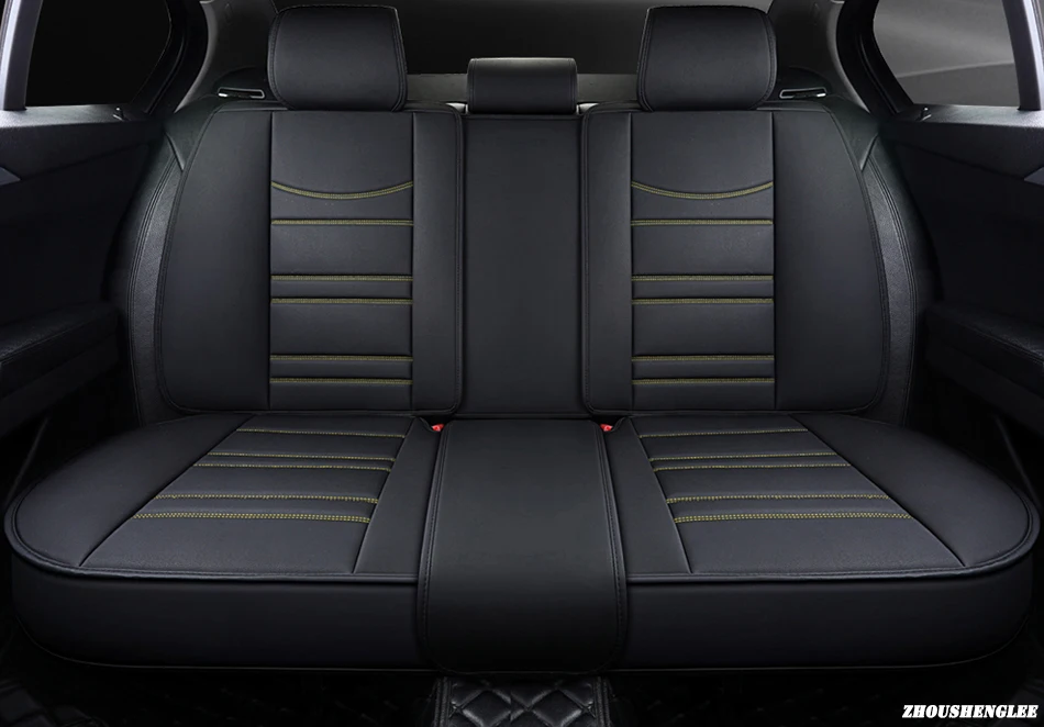 Новые роскошные кожаные чехлы для сидений автомобиля для skoda karoq dodge ram 1500 suzuki ignis citroen c4 grand picasso ford explorer автокресла