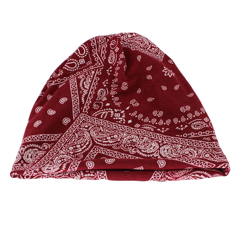 Новые модные женские осенние вязаные шапки Skullies, Дамский шарф, двойная Повседневная хлопковая шапка, теплые винтажные шапки, брендовые шапки Gorras