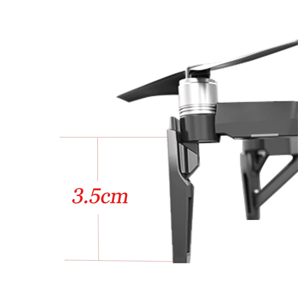 Дроны аксессуары 3 5 см удлиненной посадки Шестерни для DJI Мавик Air drone посадка