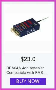 Cooltech RSF04C S-FHSS Compatible Receiver for FUTABA Surface Systems 3PV 4PV 4PX 7PX