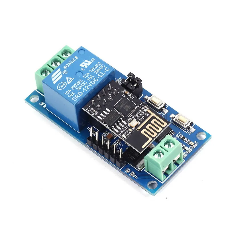 DC 12 В ESP8266 1 бит Wi-Fi релейный модуль IOF интеллектуальное домашнее мобильное приложение переключатель дистанционного управления для умного дома IOT передача