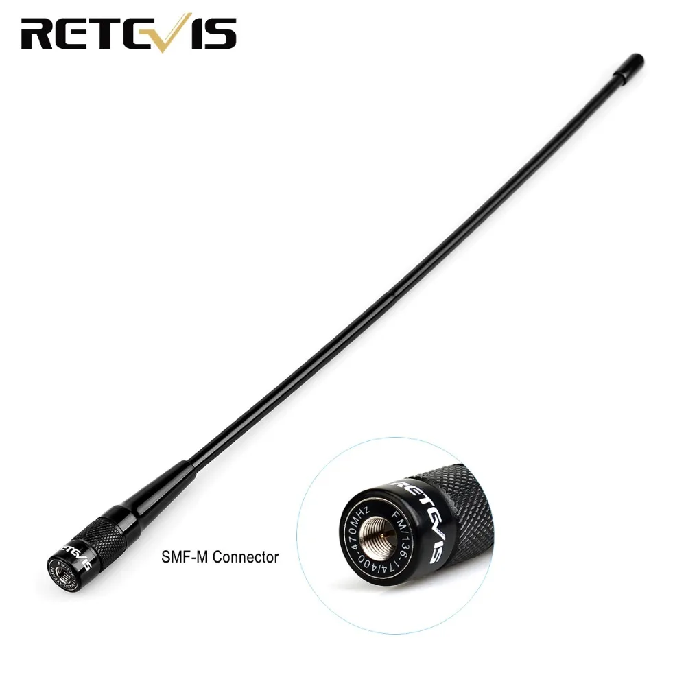 

Retevis RHD-771 SMA-M Antenna Dual Band VHF/UHF For Yeasu Retevis RT3S RT3 RT1 RT8 For TYT MD-380 Ham Radio Walkie Talkie C9030M