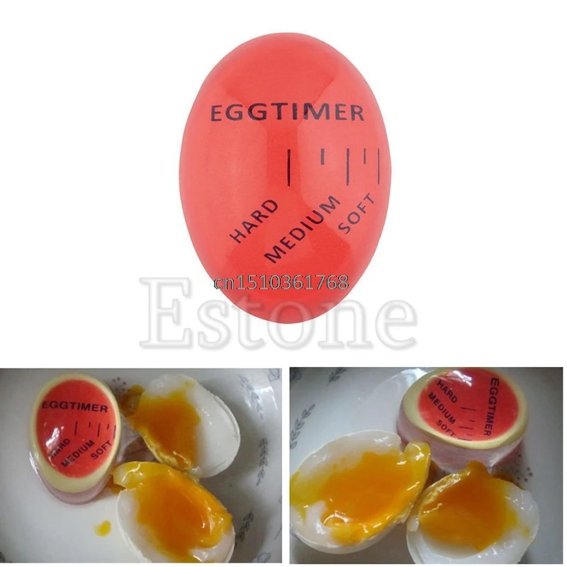Egg Perfect Color Changing Timer Yummy Soft Hard Boiled Eggs Cooking Kitchen New #Y05# #C05# | Бытовая техника