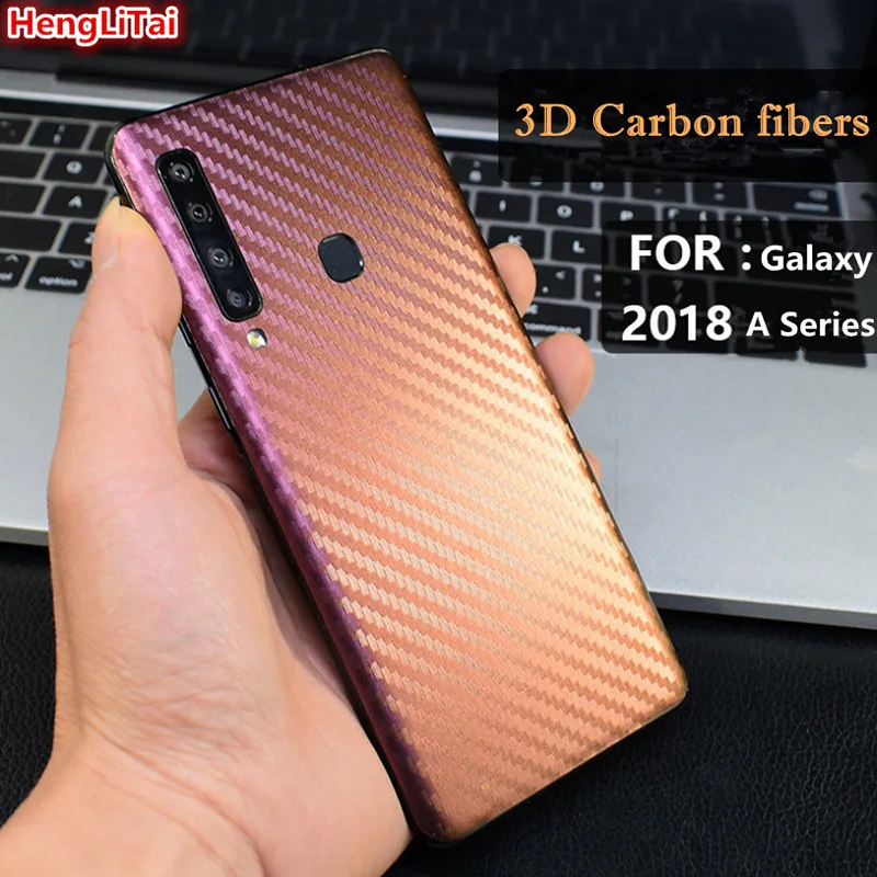 3D защитная пленка из углеродного волокна для задней панели телефона Samsung Galaxy
