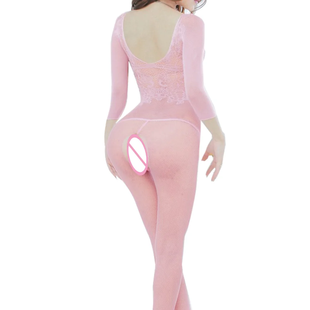 Сексуальное эротическое белье сетка с длинным рукавом латекс сексуальное