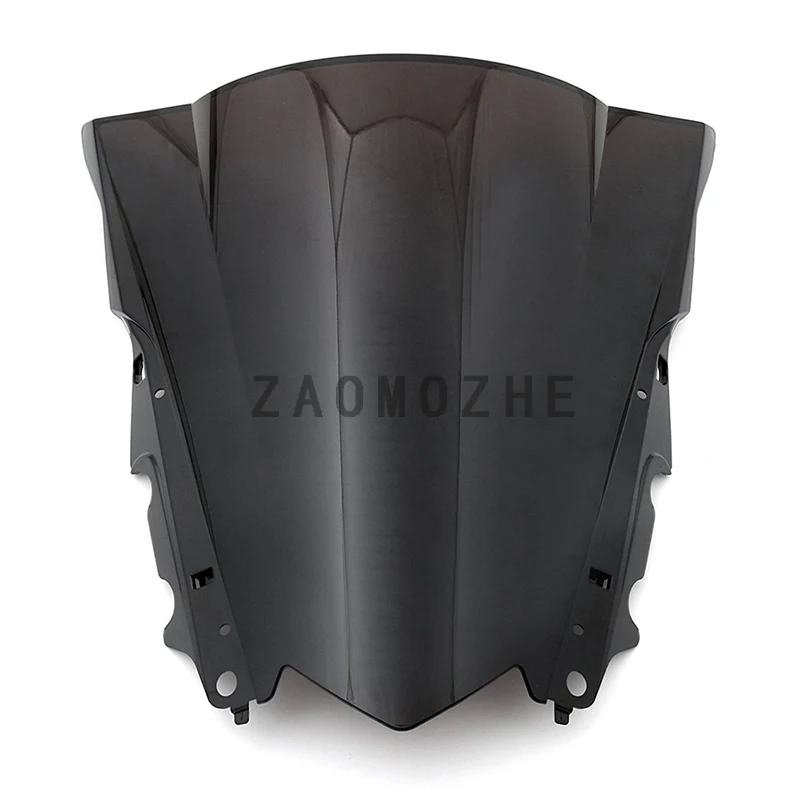 Для Yamaha YZF r25 R3 Черный лобового стекла ветрового Double Bubble YZF-R25 YZF-R3 14 15 16