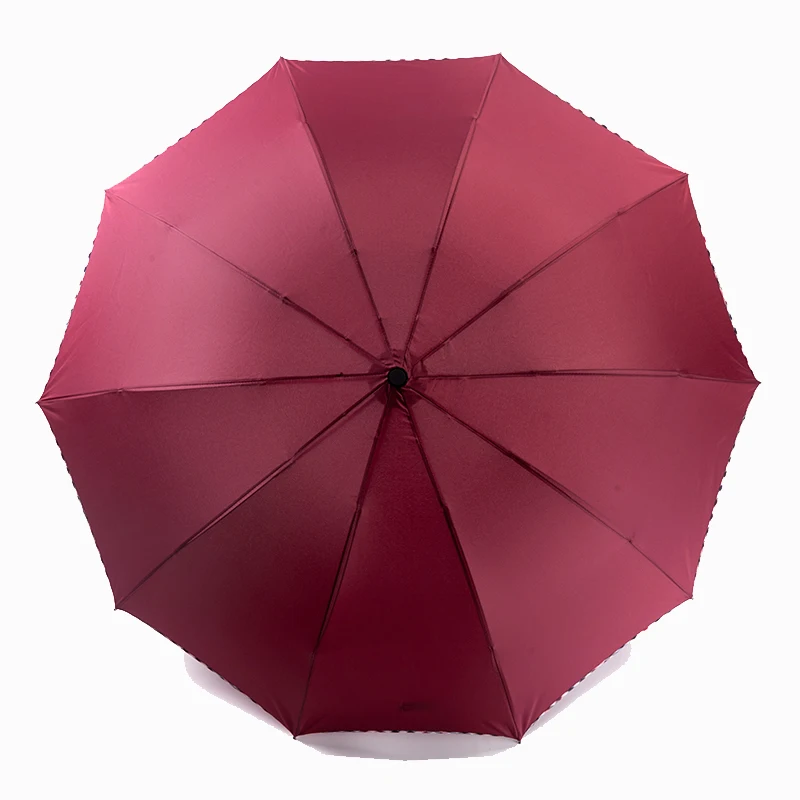 4 вида цветов прочный Расширенный полностью автоматический зонтик от дождя УФ