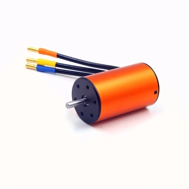 RC 3660 3300KV 4 х полюсной Inrunner бесщеточный мотор Большие размеры 36 40 мм леопард