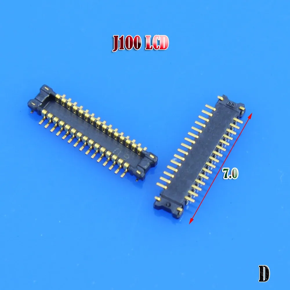 Для Samsung A3 A5 A8 A9 J100 J200 S5360 7562 9082 S2 S3/NOTE2 E5 LEC FPC разъем штепсельная вилка на matherboard ЖК