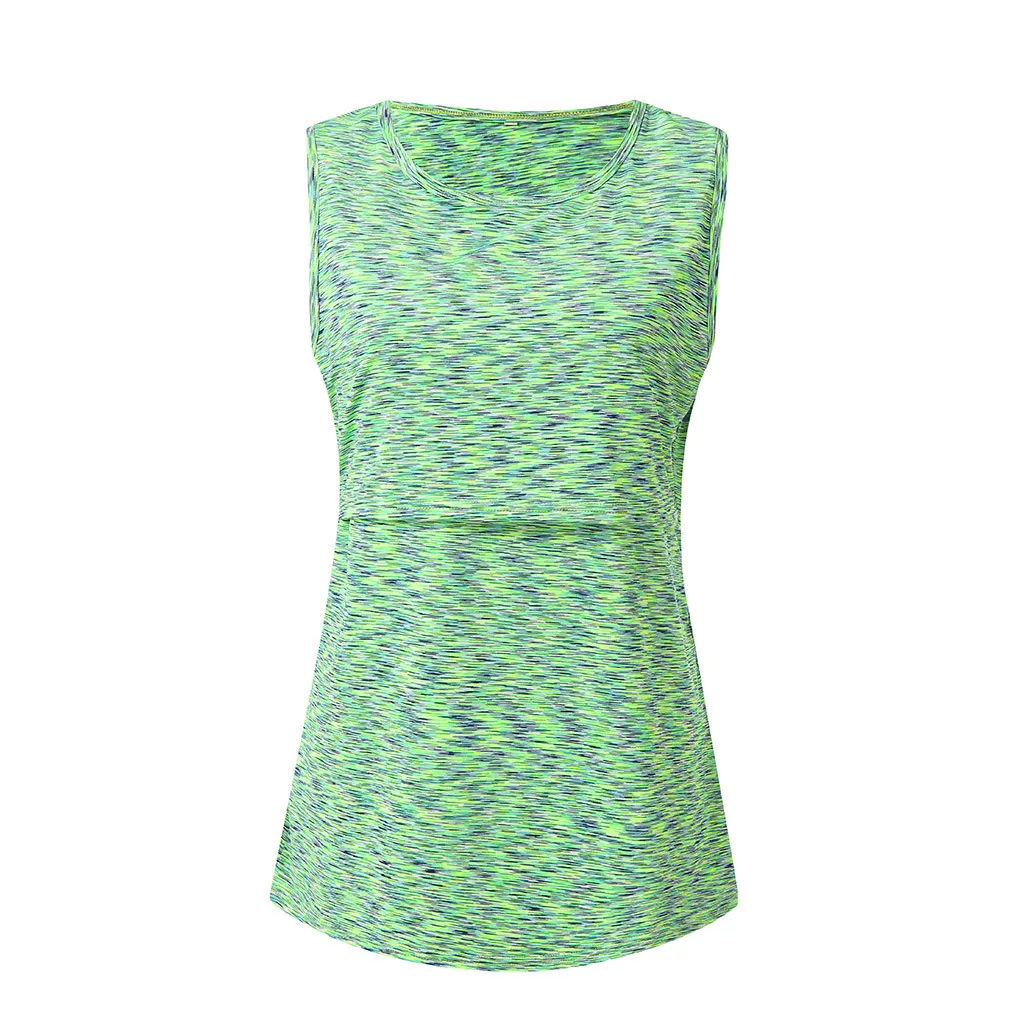 Женская одежда для грудного вскармливания двухслойная Одежда кормящих