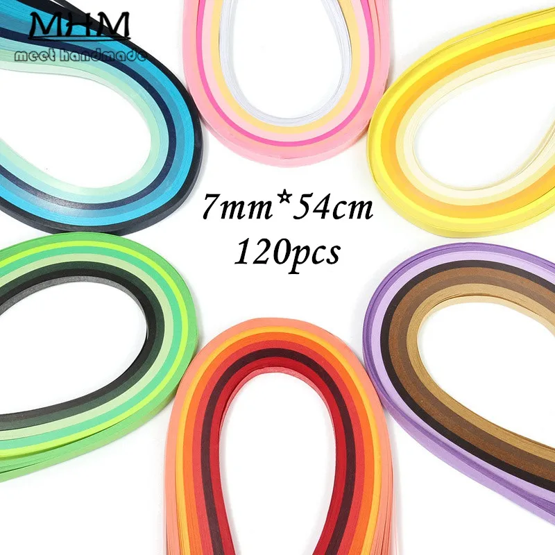 100 шт. разноцветная бумага для рукоделия 7 мм х 54 см|quilling paper|quilling paper quillingquilling materials