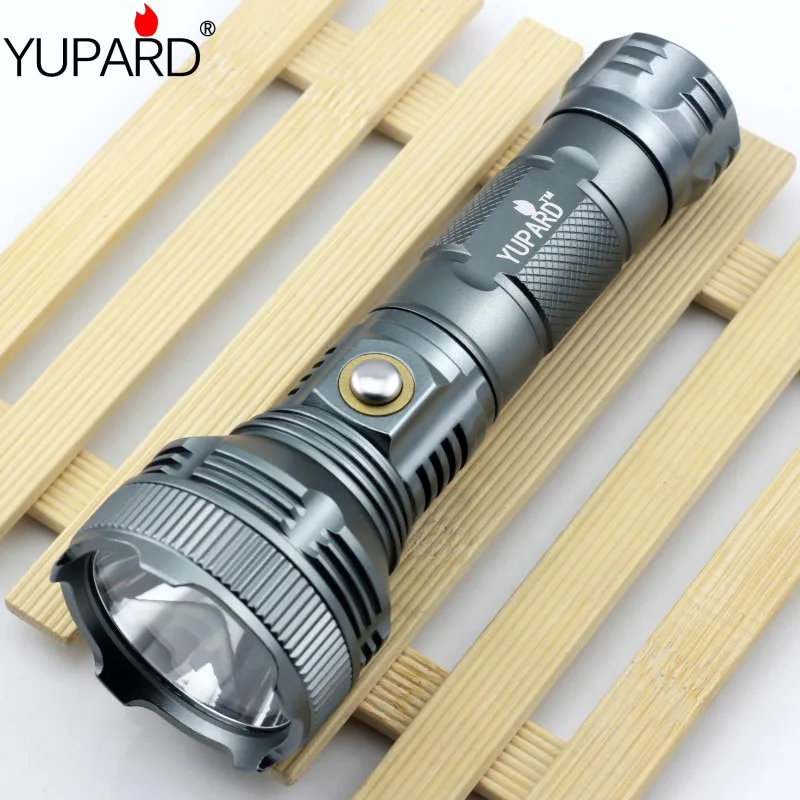 Яркий светодиодный фонарик YUPARD XM-L T6 1000 люмен фонарь высокой мощности для