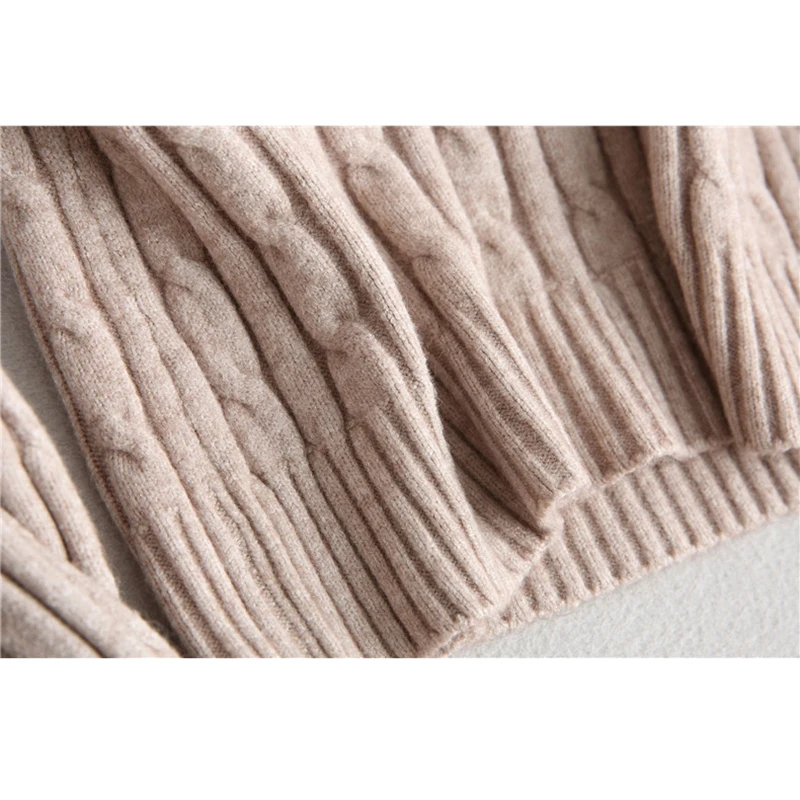 Fincati Women Sweater 2018 Spring Vintage Classic Twist Knit Solid Colors Long Sleeves Casual Tops Winter Warm Knitted Pullover | Женская
