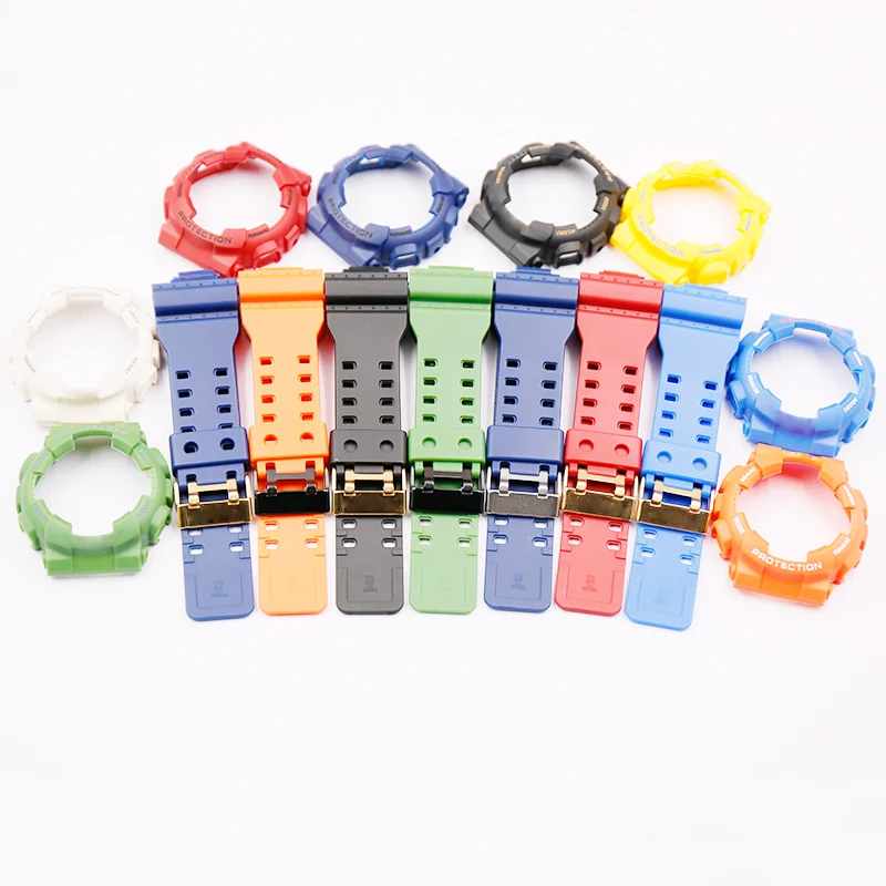 Аксессуары для часов Ремешок из смолы Casio G-SHOCK GA / GD/GLS-100 110 120 мужчин и женщин