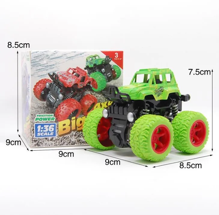 

Simulation stunt bigfoot car toy Inertia Dynamic Stunt Car Four-Wheel Drive Buggy model car anti-falling toy car toys for child