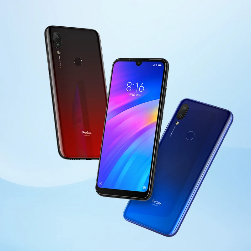 Xiaomi Redmi 7 3 ГБ 32 Восьмиядерный процессор Snapdragon 632 12MP AI двойная камера 6 26 дюйма HD