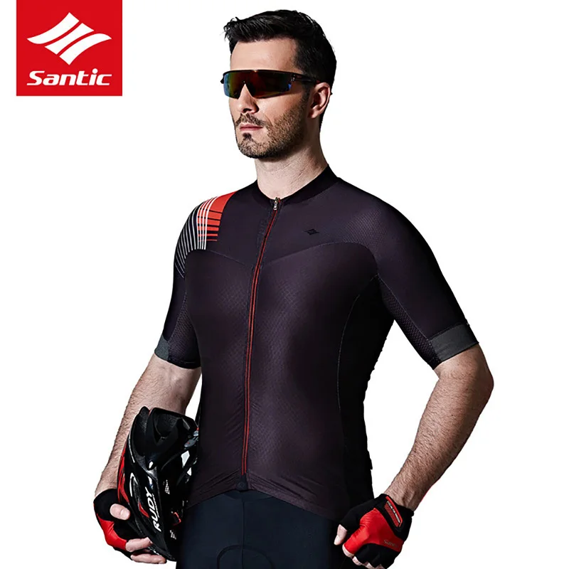 Santic бренд Pro Team Велоспорт Джерси мужская летняя Горная дорога велосипед Высокое