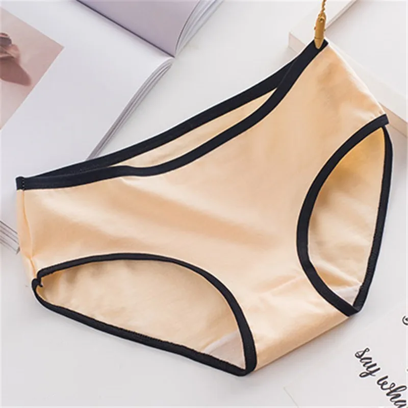 1 шт. трусы для девочек лаконичные дышащие студенческие трусики малышей милое