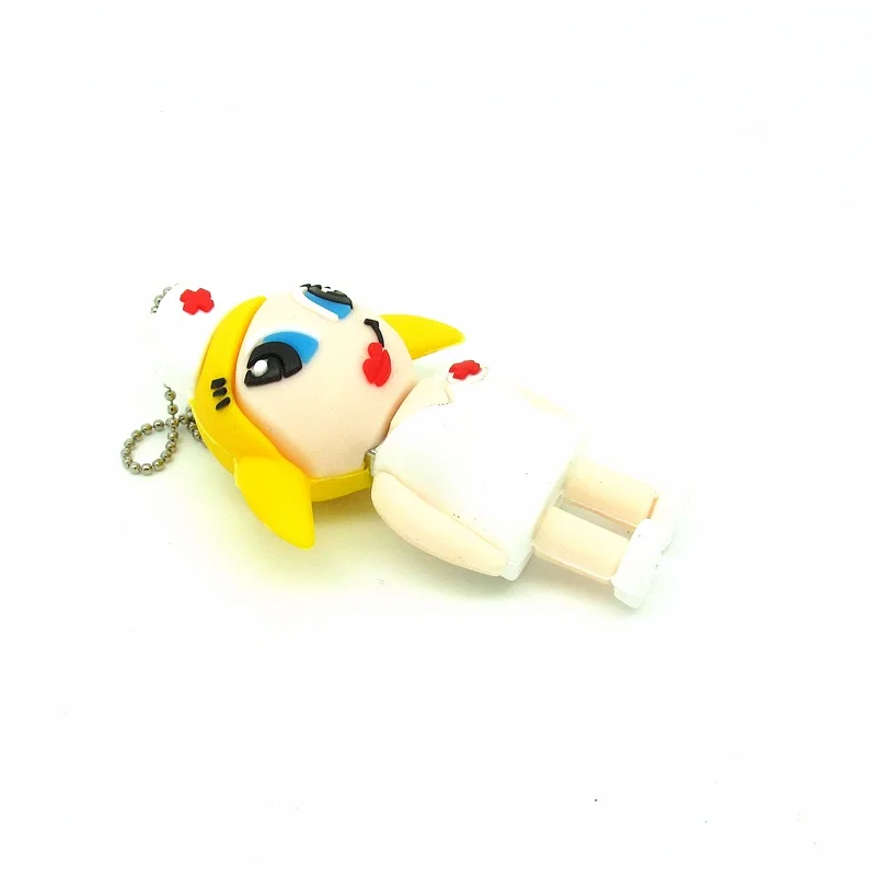 Флэш накопитель usb 2 0 с металлической цепочкой 4/8/16/32 ГБ|nurse usb|nurse flash drivepen drive 2.0 |
