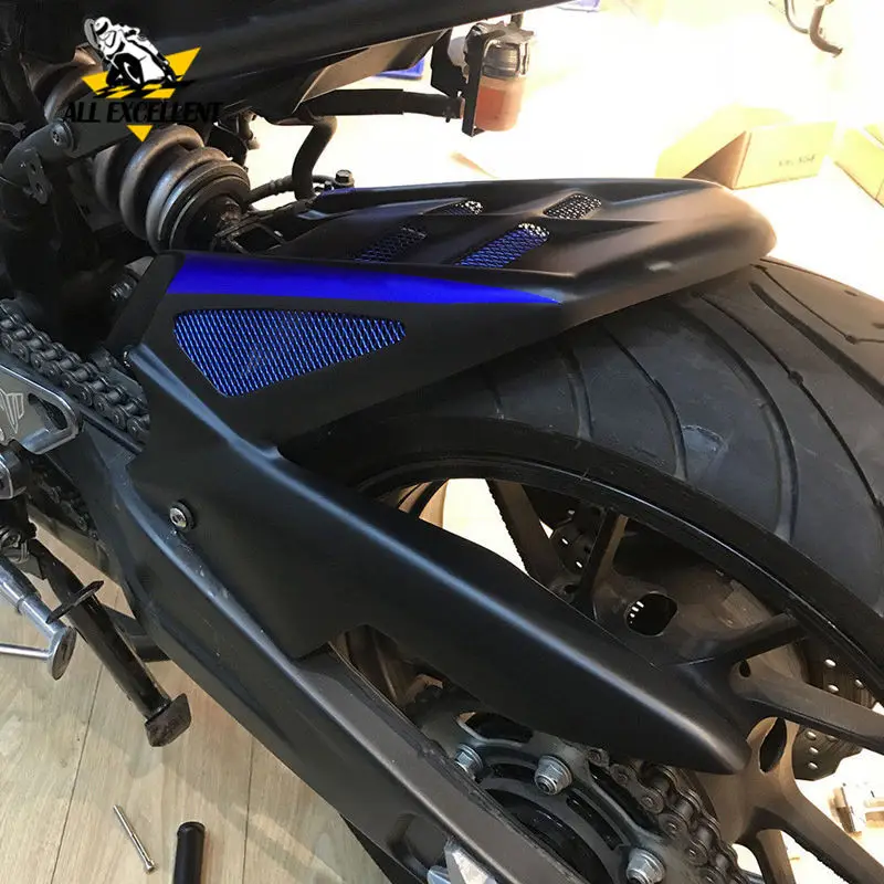 Для 2013 2014 2015 Yamaha FZ07 MT07 MT FZ 07 синий черный задний брызговик мотоцикла шины Hugger ABS