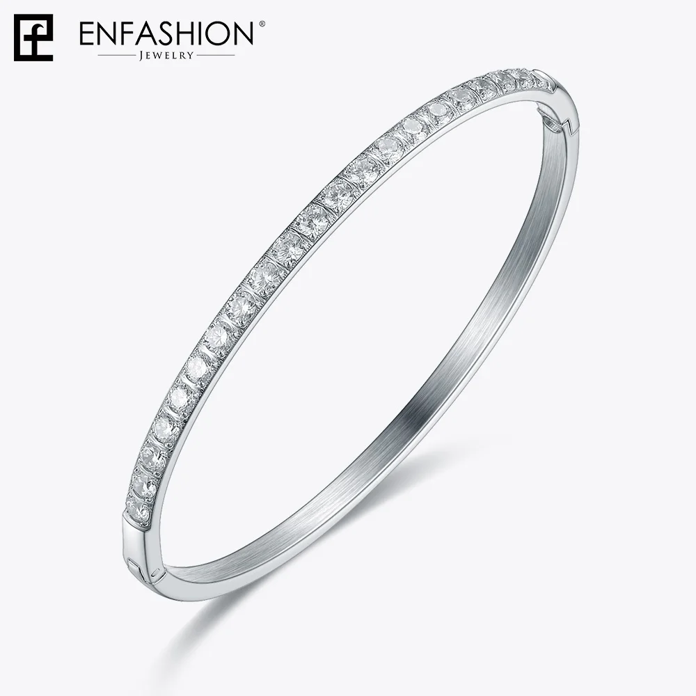 Enfashion многослойный браслет на запястье браслет с кристаллами Золотой Цвет Набор браслетов браслеты для женщин - Окраска металла: BM182013