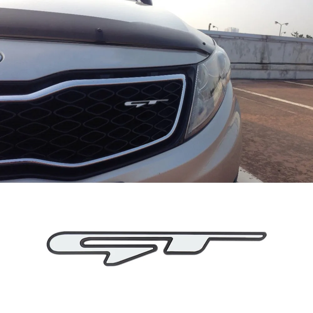3 шт. GT Line логотип значок 3D стикер автомобиля для KIA Optima K5 Stinger продолжить передний