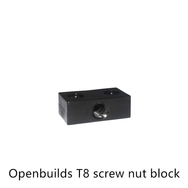 3d гайка для принтера T openbuilds тип анти-люфт блок T8 винт 8 мм свинец 2 мм 4 мм