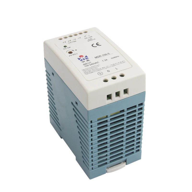 MDR 100 din рейка питания 90 Вт 12 В 7.5A импульсный источник AC 110 В/220 трансформатор в DC ac dc