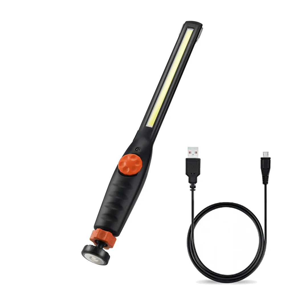 Новый высококачественный USB Перезаряжаемый COB светодиодный тонкий рабочий свет