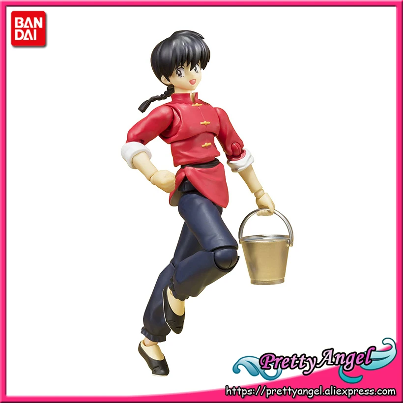 Оригинальная экшн фигурка PrettyAngel Bandai тамаши натиски S.H. Figuts Ранма 1/2 saotome|bandai tamashii