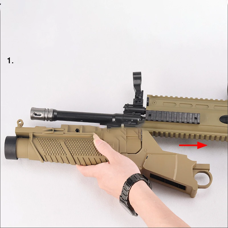 PB игривый мешок игрушка jinming scarV2 jm8 M4A1 HK416 нейлон гранат воды пуля украшение DIY