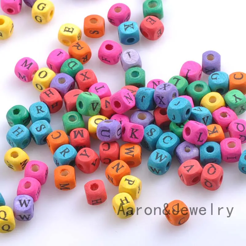 Алфавит/буквы плоские пони разноцветные бусины для изготовления ювелирных