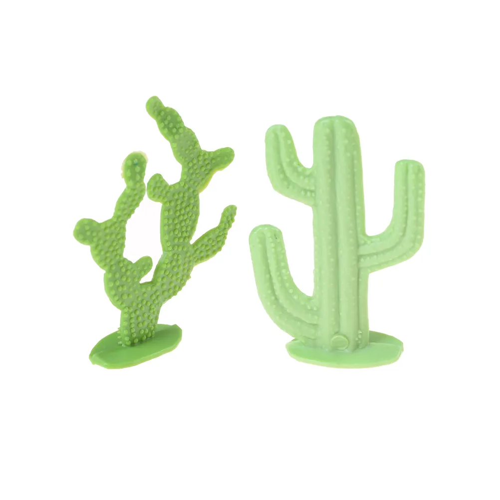 2 шт. модель кактуса растения железнодорожный парк|decorative decorative|decorate dollhousedecor cactus |