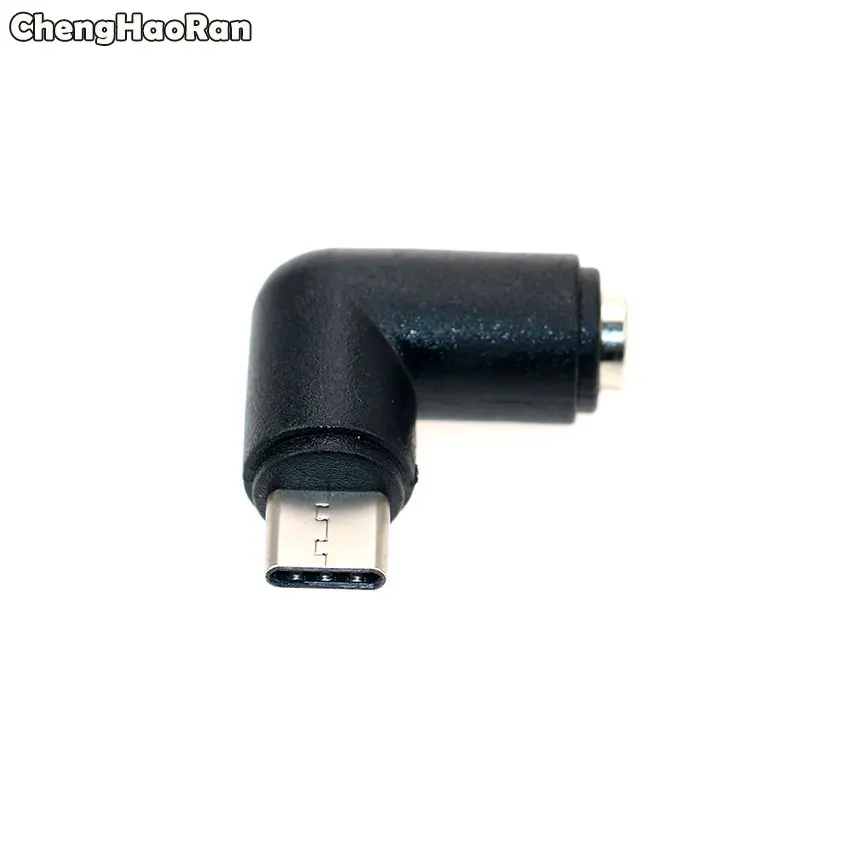 ChengHaoRan Micro usb 5 Pin/Type C Male to 5x2 1mm Female DC Plug адаптер зарядного устройства прямой и правый