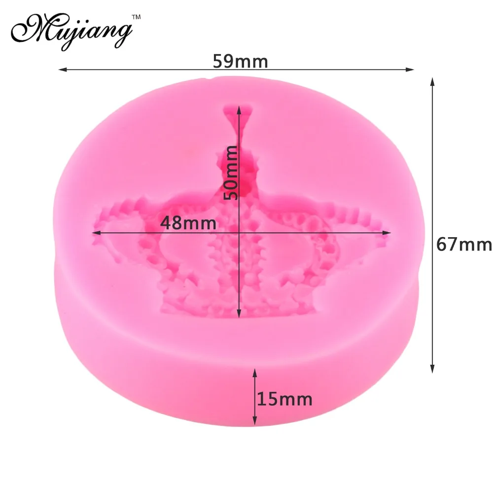 3D Imperial Crown Silicone Cake Molds Fondant Cake Decorating Tools Gumpaste Chocolate Fimo Clay Candy Moulds XL150
