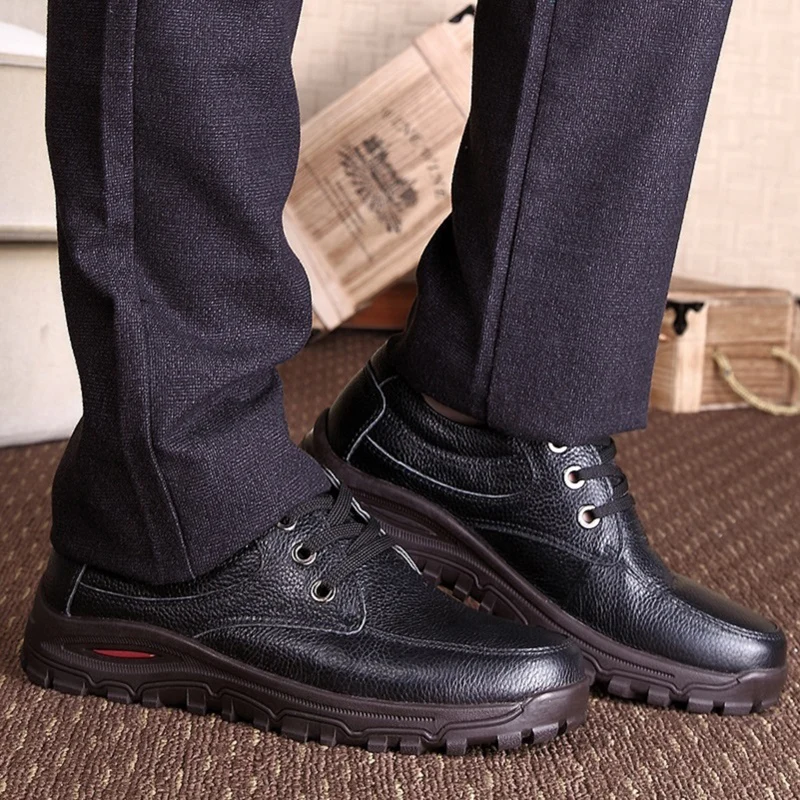 VANCAT Brand Big Sizes Genuine Leather Fashion Men Shoes Handmade Summer Autumn Winter High Quality Flats 38-48 | Обувь