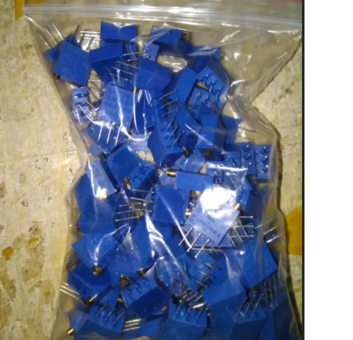 

100pcs 3296 w - 104 more than 100 k ring precision adjustable potentiometer 3296