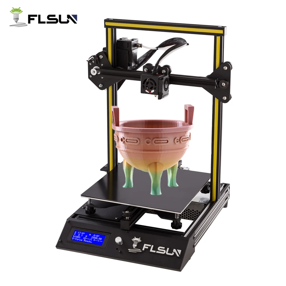 2018 Flsun новейший F4 3D принтер Высокая точность Быстрый пользователь DIY KIT Hotbed новый