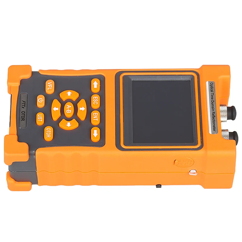 Ручной AUA5200 SM OTDR 1310nm/1550nm 28/26dB, интегрированный 2 мВт VFL, Сенсорный экран 70км~ 80 км Оптический измеритель коэффициента отражения методом временных интервалов VFL