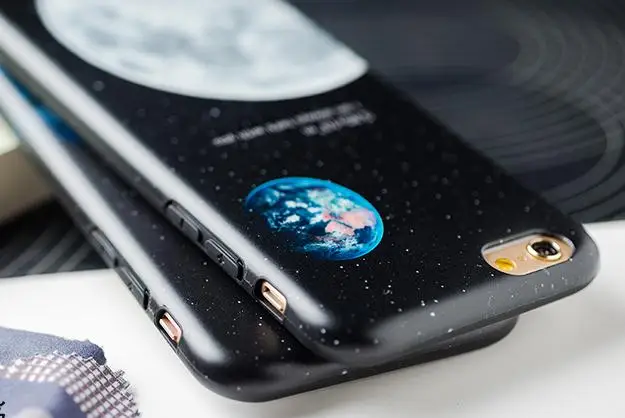Луна земля звездное небо Телефон чехол для Apple IPhone 6S плюс специальная конструкция