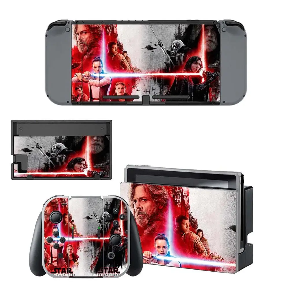 YSNS1028 Наклейки из "Звездных Войн" nintendo переключатель шкуры переключателя Nintend Vinilo кожи Стикеры наклейка для nintendo консолью коммутатора Joy-con контроллер - Цвет: YSNS1028