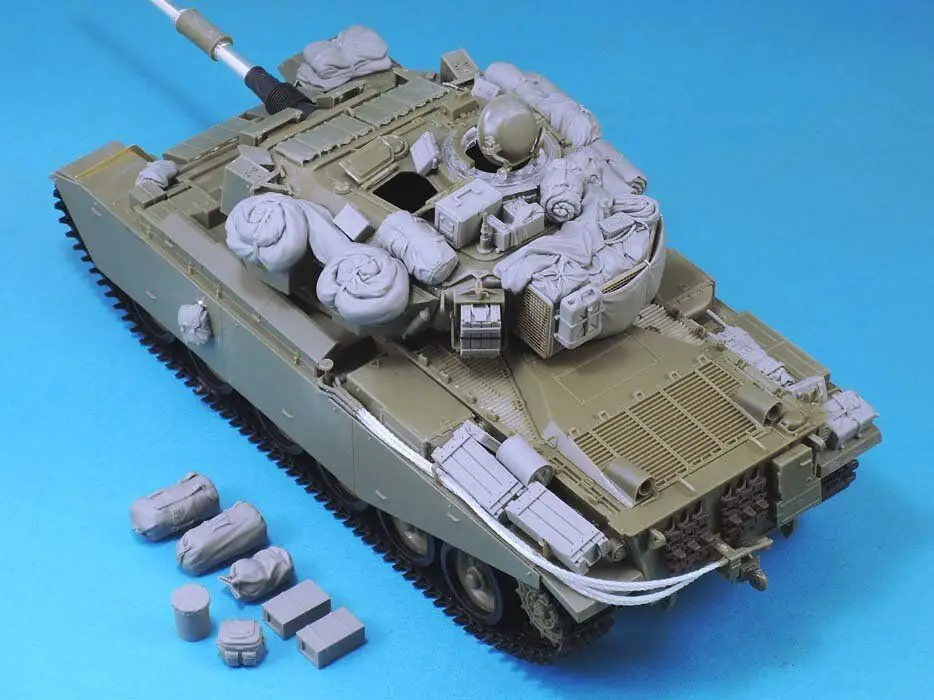 Набор из неокрашенной смолы в масштабе 1/35 посылка танка Израиля (без бака) |