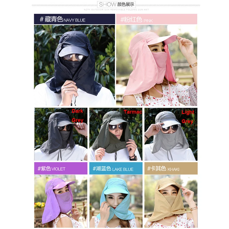 Солнцезащитные шапки для мужчин и женщин летняя шляпа с козырьком большими